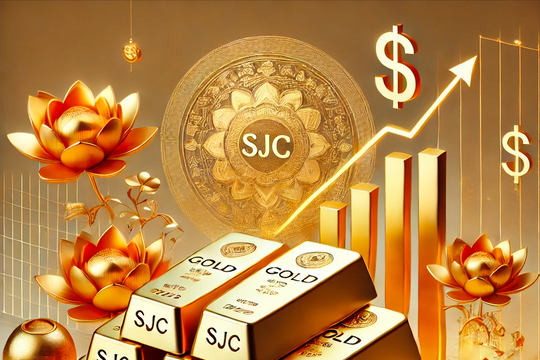 Giá vàng SJC có thể chạm mốc 100 triệu đồng trong năm 2025 Giá vàng SJC có thể chạm mốc 100 triệu đồng trong năm 2025