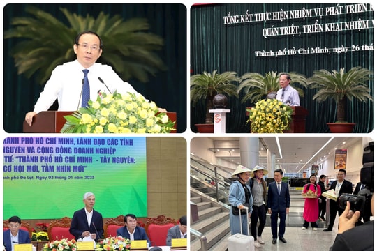Hoạt động của lãnh đạo TP.HCM tuần 30/12 - 4/1