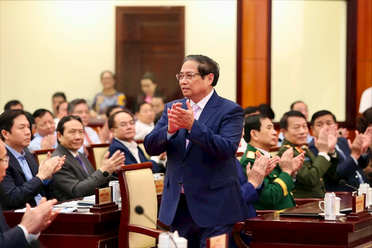 Thủ tướng Phạm Minh Chính dự lễ công bố Trung tâm Tài chính Khu vực và Quốc tế