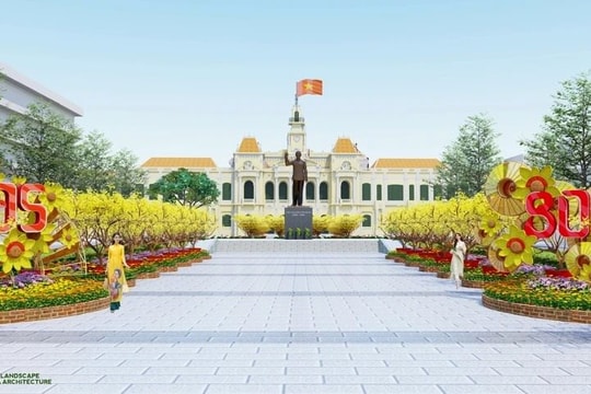 Đường hoa Nguyễn Huệ Tết Ất tỵ 2025, người dân và du khách sẽ ấn tượng với cặp đôi linh vật Kim Tỵ - Ngân Tỵ Đường hoa Nguyễn Huệ Tết Ất tỵ 2025, người dân và du khách sẽ ấn tượng với cặp đôi linh vật Kim Tỵ - Ngân Tỵ