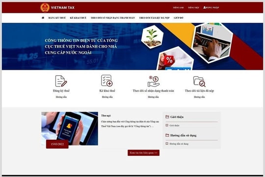 Có bốn nhà cung cấp nước ngoài chưa đăng ký thuế thương mại điện tử Có bốn nhà cung cấp nước ngoài chưa đăng ký thuế thương mại điện tử