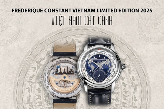 Frederique Constant vừa ra mắt phiên bản đồng hồ giới hạn Frederique Constant vừa ra mắt phiên bản đồng hồ giới hạn