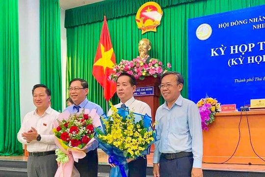 TP. Thủ Đức bổ nhiệm ông Kiều Ngọc Vũ làm Chủ tịch HĐND, ông Trần Hữu Phước làm Phó chủ tịch UBND
