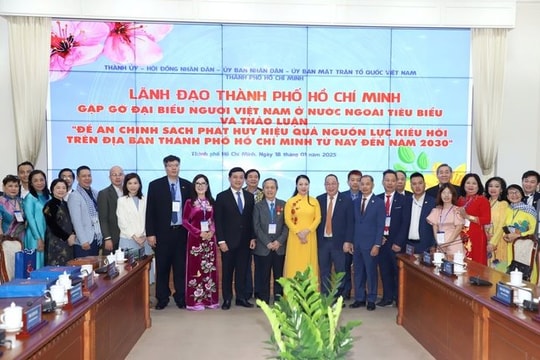 Kiều bào chung sức kiến tạo tương lai mới cho TP.HCM Kiều bào chung sức kiến tạo tương lai mới cho TP.HCM