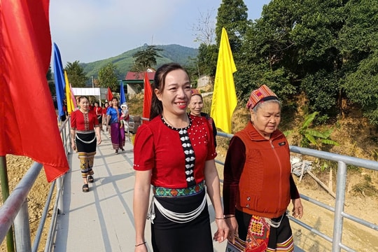 Cầu Đôn Phục giúp bà con địa phương đi lại thuận tiện, thúc đẩy kinh tế