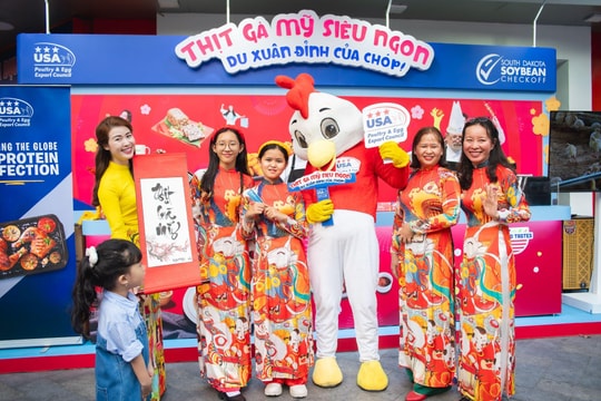 Rộn ràng du Xuân tại phố Ông Đồ với sự kiện “Thịt gà Mỹ siêu ngon - Du Xuân đỉnh của chóp” Rộn ràng du Xuân tại phố Ông Đồ với sự kiện “Thịt gà Mỹ siêu ngon - Du Xuân đỉnh của chóp”
