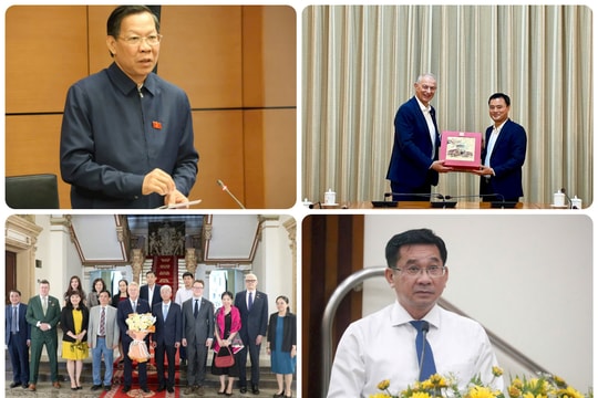 Hoạt động của lãnh đạo TP.HCM tuần 10 - 16/2