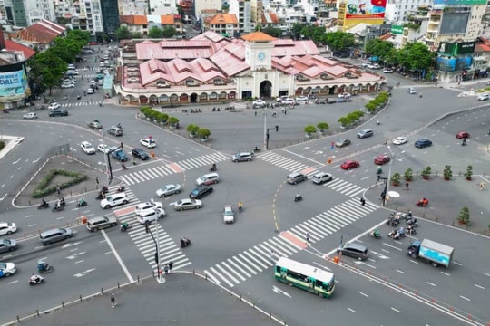 TP.HCM sẽ trồng me chua, lộc vừng trước quảng trường chợ Bến Thành
