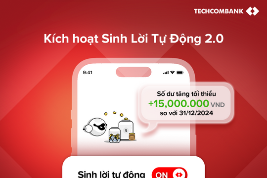 Sau “ông lớn” Techcombank Sinh lời tự động, nhiều nhà băng ồ ạt chạy theo xu hướng này