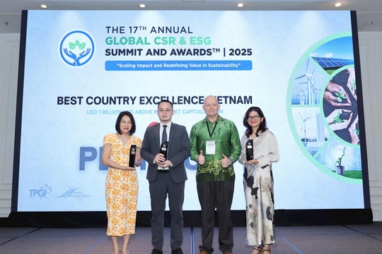 Vinmec nhận giải thưởng quốc tế về trách nhiệm xã hội và phát triển bền vững