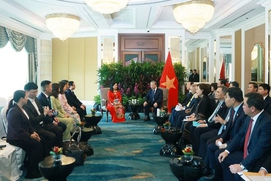 Thúc đẩy hợp tác toàn diện quan hệ Việt Nam - Singapore Thúc đẩy hợp tác toàn diện quan hệ Việt Nam - Singapore