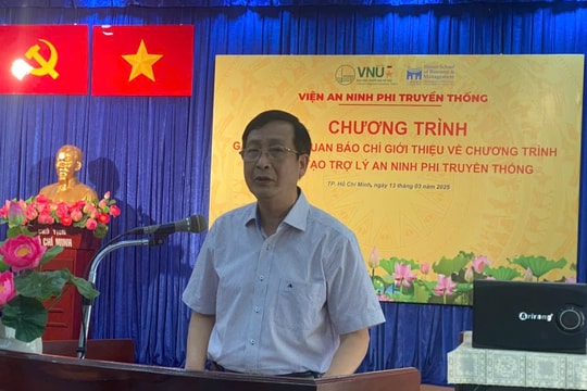 Ra mắt Chương trình đào tạo Trợ lý an ninh phi truyền thống Ra mắt Chương trình đào tạo Trợ lý an ninh phi truyền thống