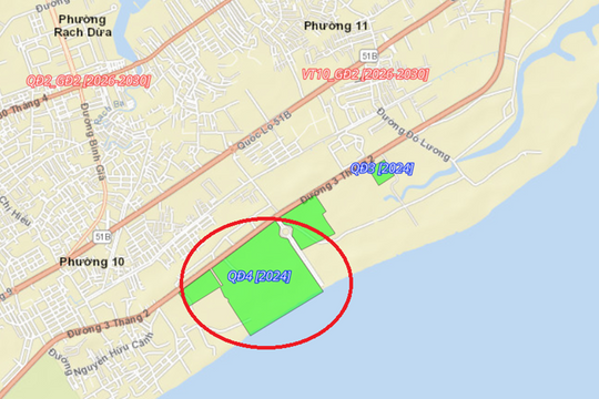 Bà Rịa - Vũng Tàu chính thức đấu giá khu đất 59,7ha Bà Rịa - Vũng Tàu chính thức đấu giá khu đất 59,7ha