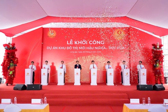 Vingroup khởi công dự án Vinhomes Green City tại Long An Vingroup khởi công dự án Vinhomes Green City tại Long An