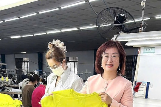 Bà Trần Vĩnh Thụy Diễm Quỳnh - Tổng giám đốc Công ty May H&K Vietnam: Kinh doanh bằng trái tim, sẻ chia bằng hành động