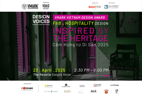 Design Voices 2025: Cảm hứng từ di sản trong thiết kế F&B