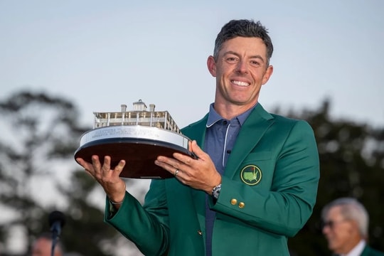 Vô địch The Masters, McIlroy nhận thưởng kỷ lục Vô địch The Masters, McIlroy nhận thưởng kỷ lục