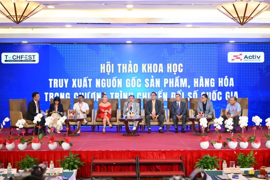 Hội thảo thúc đẩy truy xuất nguồn gốc trong chuyển đổi số quốc gia Hội thảo thúc đẩy truy xuất nguồn gốc trong chuyển đổi số quốc gia