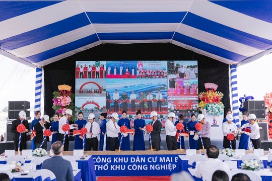 Khởi công hai dự án lớn, hướng tới 50 năm Đại thắng mùa Xuân Khởi công hai dự án lớn, hướng tới 50 năm Đại thắng mùa Xuân