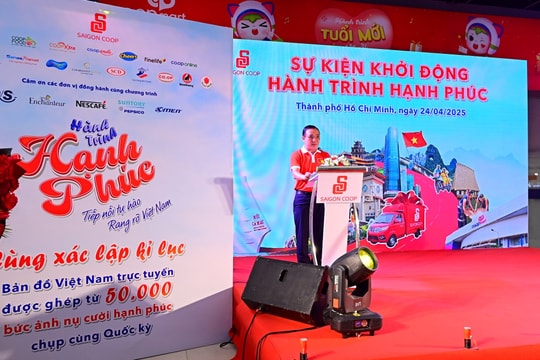 Hành trình Hạnh phúc: Cùng Saigon Co.op lưu giữ nụ cười Việt bên lá cờ Tổ quốc