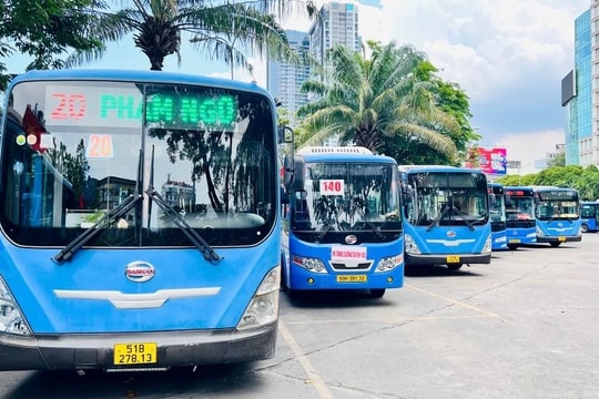 TP.HCM triển khai thêm tuyến xe buýt điện kết nối nhà ga T3 sân bay Tân Sơn Nhất TP.HCM triển khai thêm tuyến xe buýt điện kết nối nhà ga T3 sân bay Tân Sơn Nhất