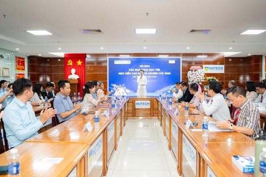 HUTECH tổ chức Hội nghị Các Nhà Khoa học Trẻ, Học viên Cao học và Nghiên cứu sinh lần II năm 2025 HUTECH tổ chức Hội nghị Các Nhà Khoa học Trẻ, Học viên Cao học và Nghiên cứu sinh lần II năm 2025