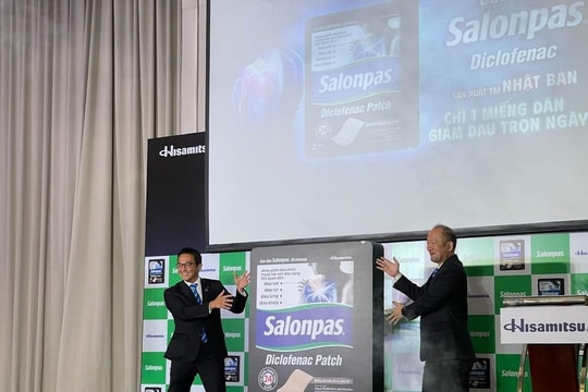 Cao dán Salonpas Diclofenac mới: Công nghệ Nhật Bản mang đến hiệu quả giảm đau 24 giờ