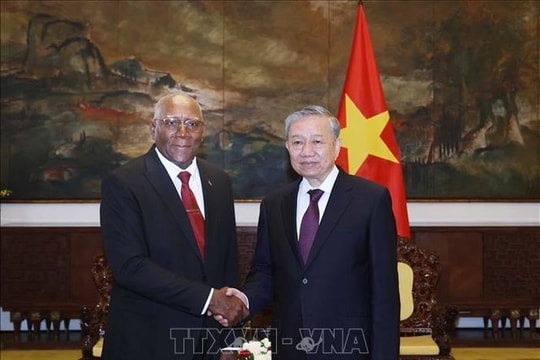 Tổng Bí thư Tô Lâm hội kiến Ủy viên Bộ Chính trị, Phó Chủ tịch nước Cuba Tổng Bí thư Tô Lâm hội kiến Ủy viên Bộ Chính trị, Phó Chủ tịch nước Cuba