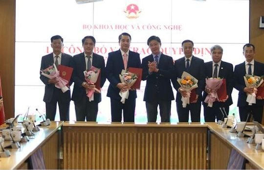 Bộ Khoa học và Công nghệ công bố các quyết định nhân sự quan trọng sau hợp nhất