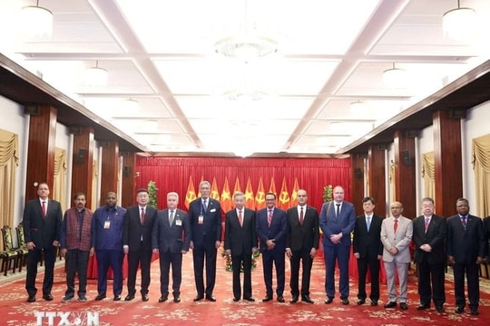 Tổng Bí thư Tô Lâm: Việt Nam luôn khắc ghi sự ủng hộ, tình đoàn kết của bạn bè quốc tế Tổng Bí thư Tô Lâm: Việt Nam luôn khắc ghi sự ủng hộ, tình đoàn kết của bạn bè quốc tế