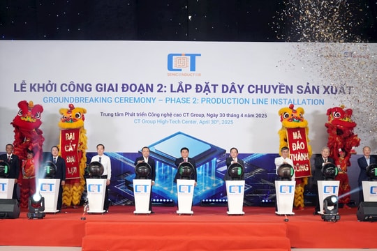 Khởi công nhà máy chip bán dẫn do doanh nghiệp Việt làm chủ công nghệ