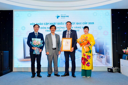 Bệnh viện Hoàn Mỹ Sài Gòn đón nhận Chứng nhận Vàng của Hội Đột quỵ thế giới Bệnh viện Hoàn Mỹ Sài Gòn đón nhận Chứng nhận Vàng của Hội Đột quỵ thế giới