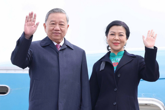 Tổng Bí thư Tô Lâm bắt đầu chuyến thăm cấp Nhà nước tới Belarus