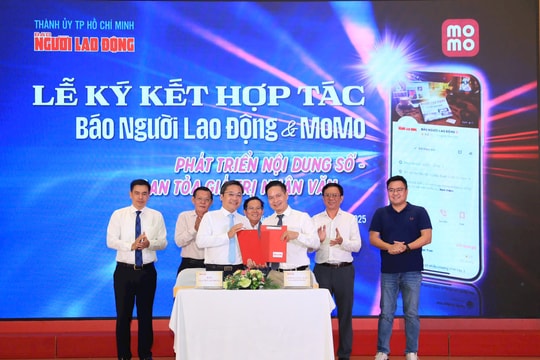 Báo Người Lao Động chính thức có mặt trên nền tảng MoMo Báo Người Lao Động chính thức có mặt trên nền tảng MoMo