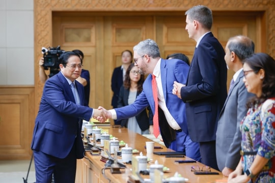 Thủ tướng đề nghị doanh nghiệp Mỹ ủng hộ thỏa thuận thương mại cùng có lợi