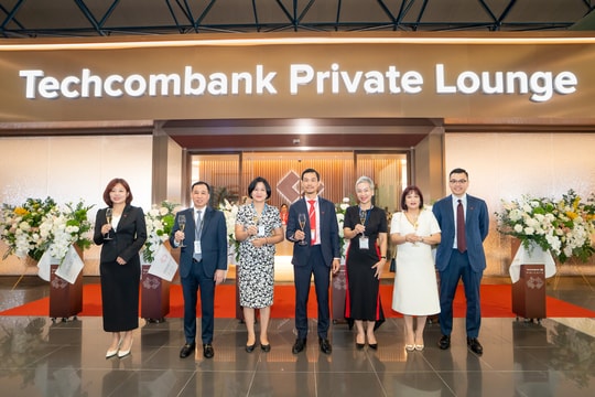 Ra mắt Techcombank Private Lounge tại sân bay Nội Bài