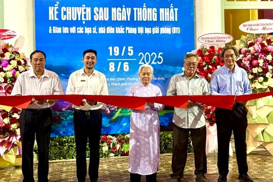Khai mạc trưng bày chuyên đề “Kể chuyện sau ngày thống nhất” tại Bảo tàng Mỹ thuật TP.HCM Khai mạc trưng bày chuyên đề “Kể chuyện sau ngày thống nhất” tại Bảo tàng Mỹ thuật TP.HCM