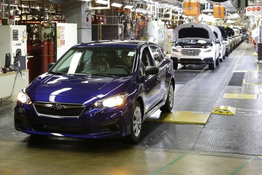 Nhật Bản chịu áp lực lớn từ thuế quan ô tô của Mỹ Nhật Bản chịu áp lực lớn từ thuế quan ô tô của Mỹ