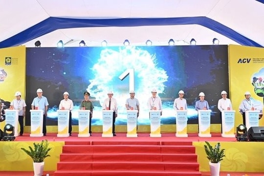 Khởi công dự án kỹ thuật thương mại trọng điểm tại Cảng hàng không quốc tế Long Thành