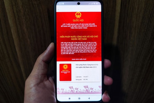 Đa số người dân TP.HCM đồng thuận với dự thảo nghị quyết sửa đổi, bổ sung Hiến pháp năm 2013 Đa số người dân TP.HCM đồng thuận với dự thảo nghị quyết sửa đổi, bổ sung Hiến pháp năm 2013