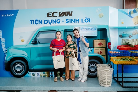 3 lý do VinFast EC Van trở thành “vua” vận tải đô thị