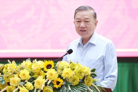Tổng Bí thư Tô Lâm: Việc hợp nhất Vĩnh Long - Bến Tre - Trà Vinh là bước đi đột phá trong tái cấu trúc phát triển vùng Tổng Bí thư Tô Lâm: Việc hợp nhất Vĩnh Long - Bến Tre - Trà Vinh là bước đi đột phá trong tái cấu trúc phát triển vùng