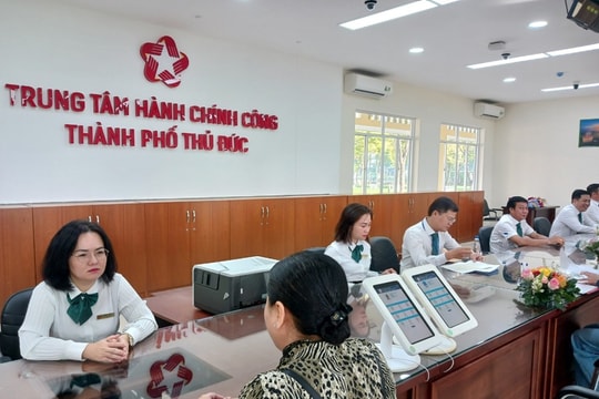 TP.HCM hướng tới mô hình giải quyết thủ tục hành chính không còn phụ thuộc địa giới hành chính TP.HCM hướng tới mô hình giải quyết thủ tục hành chính không còn phụ thuộc địa giới hành chính