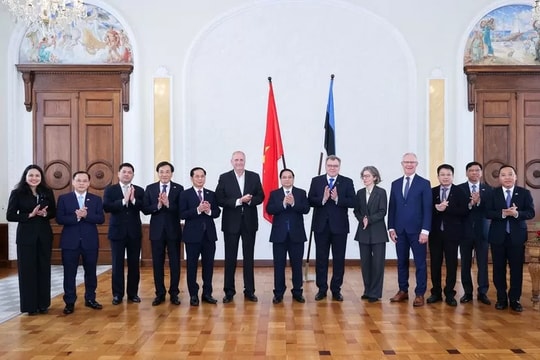 Thủ tướng đề xuất thành lập Ủy ban hỗn hợp Việt Nam - Estonia về hợp tác kinh tế