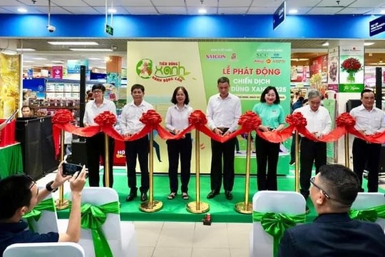 Saigon Co.op và Báo Sài Gòn Giải Phóng phát động Chiến dịch Tiêu dùng Xanh 2025 Saigon Co.op và Báo Sài Gòn Giải Phóng phát động Chiến dịch Tiêu dùng Xanh 2025
