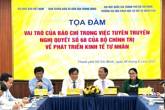 Nghị quyết 68 và sứ mệnh của báo chí trong cải cách thể chế kinh tế tư nhân Nghị quyết 68 và sứ mệnh của báo chí trong cải cách thể chế kinh tế tư nhân