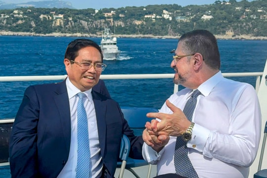 Thủ tướng Phạm Minh Chính hội kiến Tổng thống Costa Rica Thủ tướng Phạm Minh Chính hội kiến Tổng thống Costa Rica