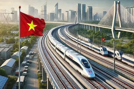 Liên minh doanh nghiệp Việt - Mỹ đề xuất đầu tư đường sắt cao tốc Bắc - Nam với tổng vốn 100 tỷ USD Liên minh doanh nghiệp Việt - Mỹ đề xuất đầu tư đường sắt cao tốc Bắc - Nam với tổng vốn 100 tỷ USD
