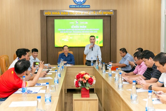 Hội thao "Ngày hội những người làm báo TP.HCM" lập kỷ lục về số lượng vận động viên Hội thao "Ngày hội những người làm báo TP.HCM" lập kỷ lục về số lượng vận động viên