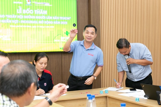 Lịch thi đấu môn quần vợt và pickleball tại Hội thao "Ngày hội những người làm báo TP.HCM" Lịch thi đấu môn quần vợt và pickleball tại Hội thao "Ngày hội những người làm báo TP.HCM"